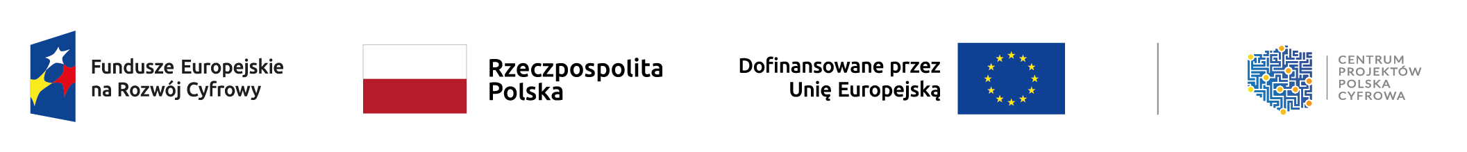 Cyberbezpieczny samorząd Logotypy kolorowe CPPC