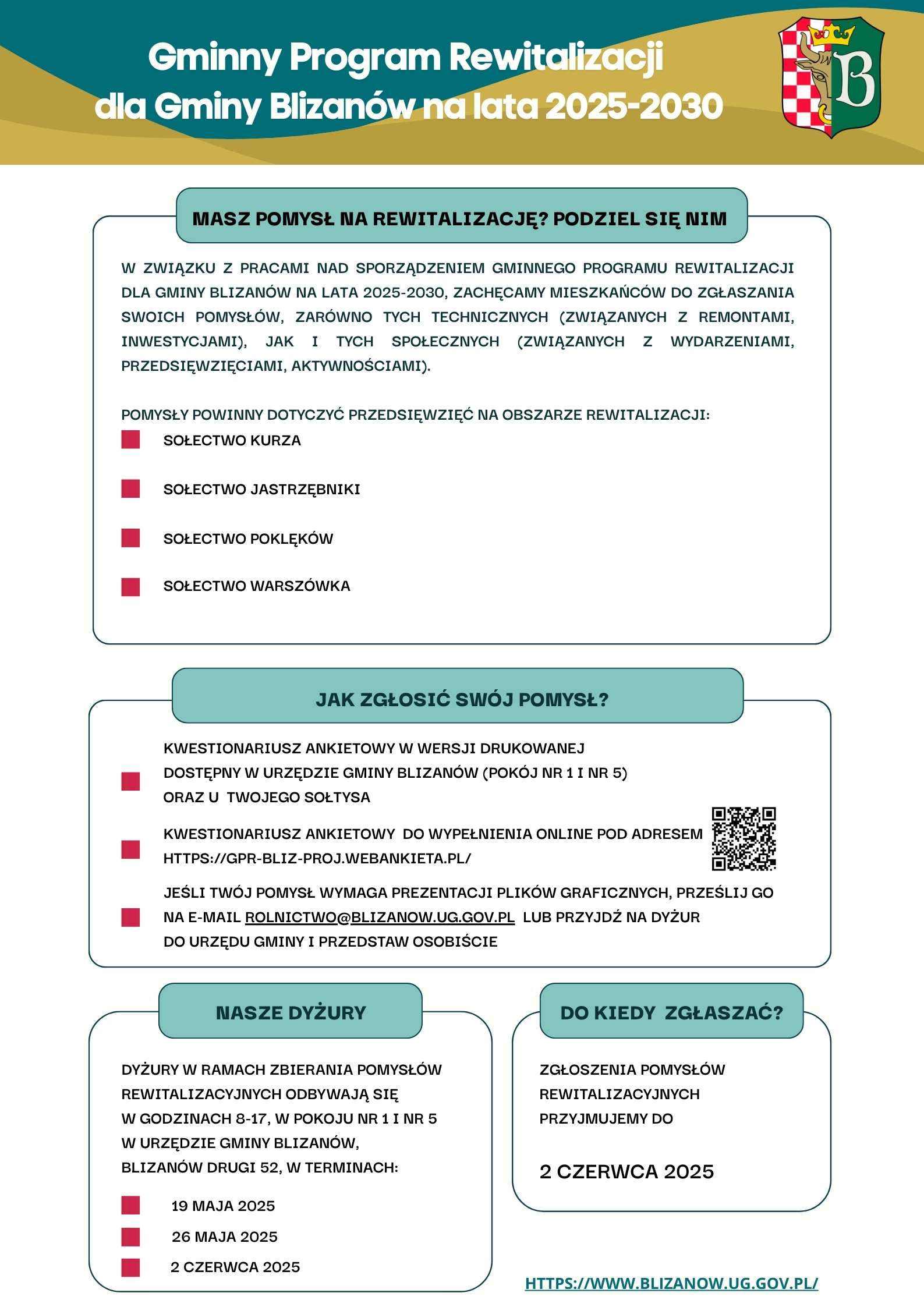ankiety przedsięwzięcia plakat
