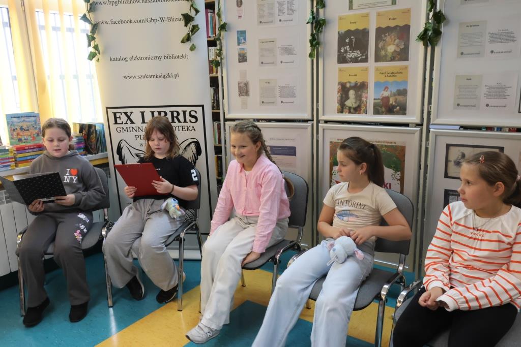 Narodowe Czytanie – lekcje w GBP w Blizanowie