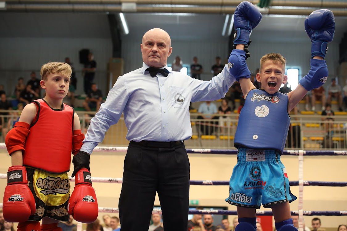 Mistrzowie  Polski w Muaythai z gminy Blizanów
