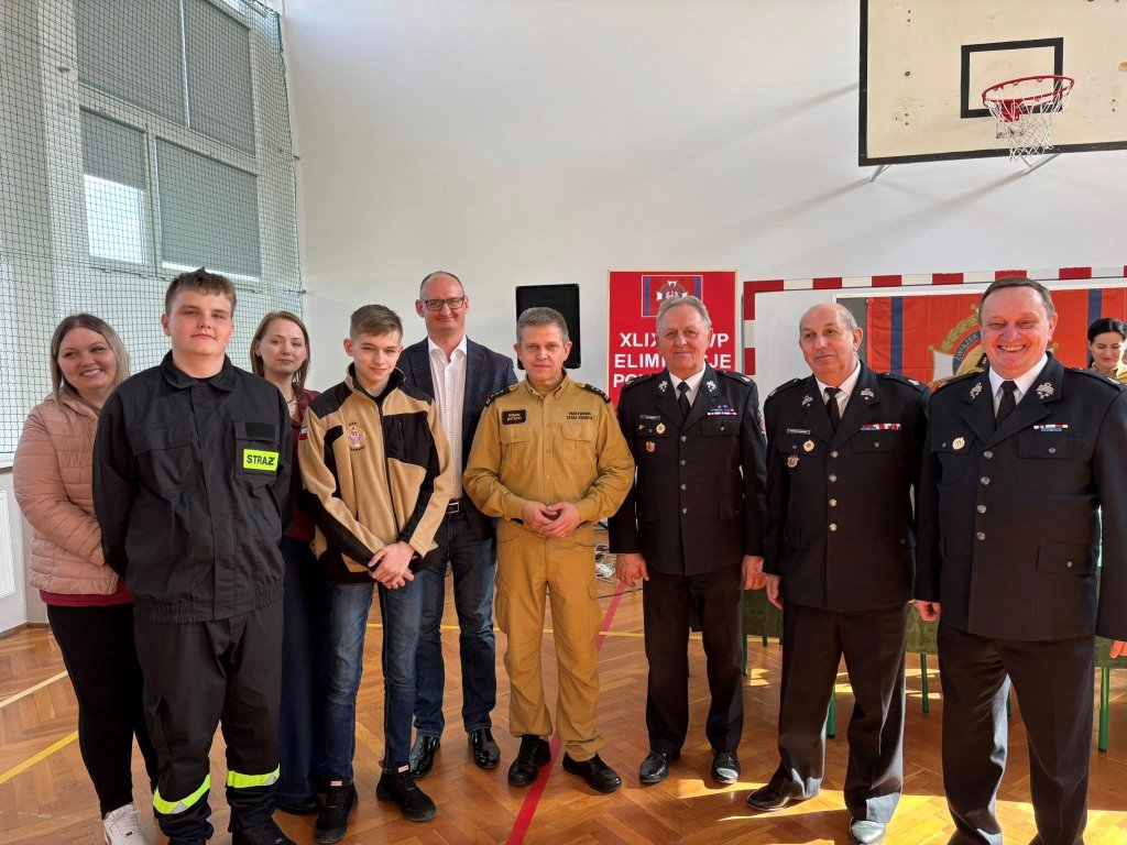 Strażak z OSP Żerniki najlepszy w powiecie z wiedzy pożarniczej
