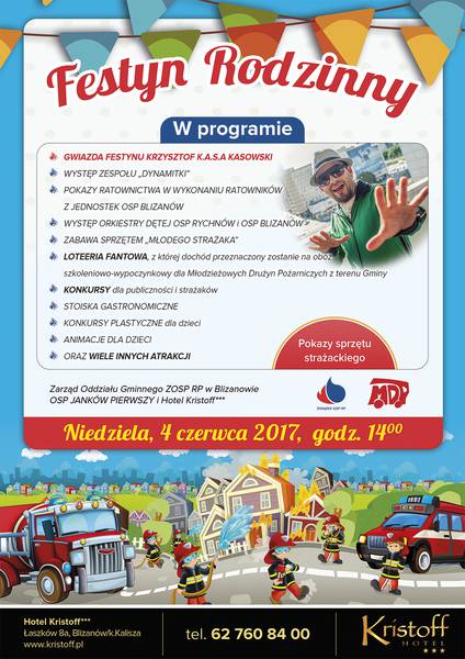 Strażacki festyn rodzinny – 4 czerwca