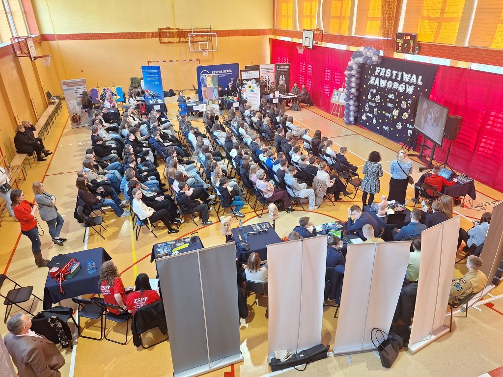 Festiwal Zawodów w  ZS w Jankowie Pierwszym