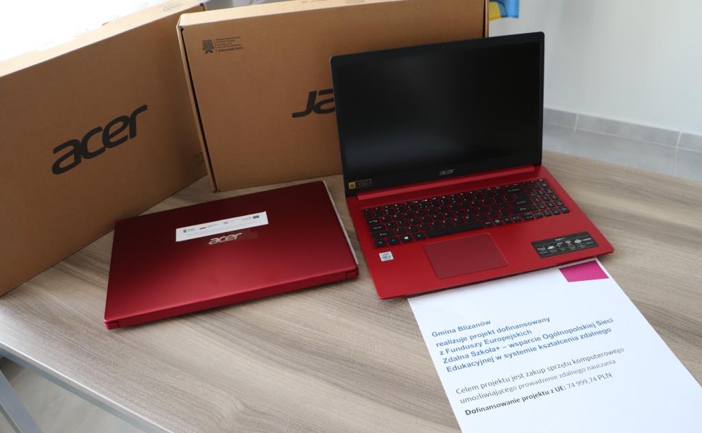 Kolejne laptopy do nauki online