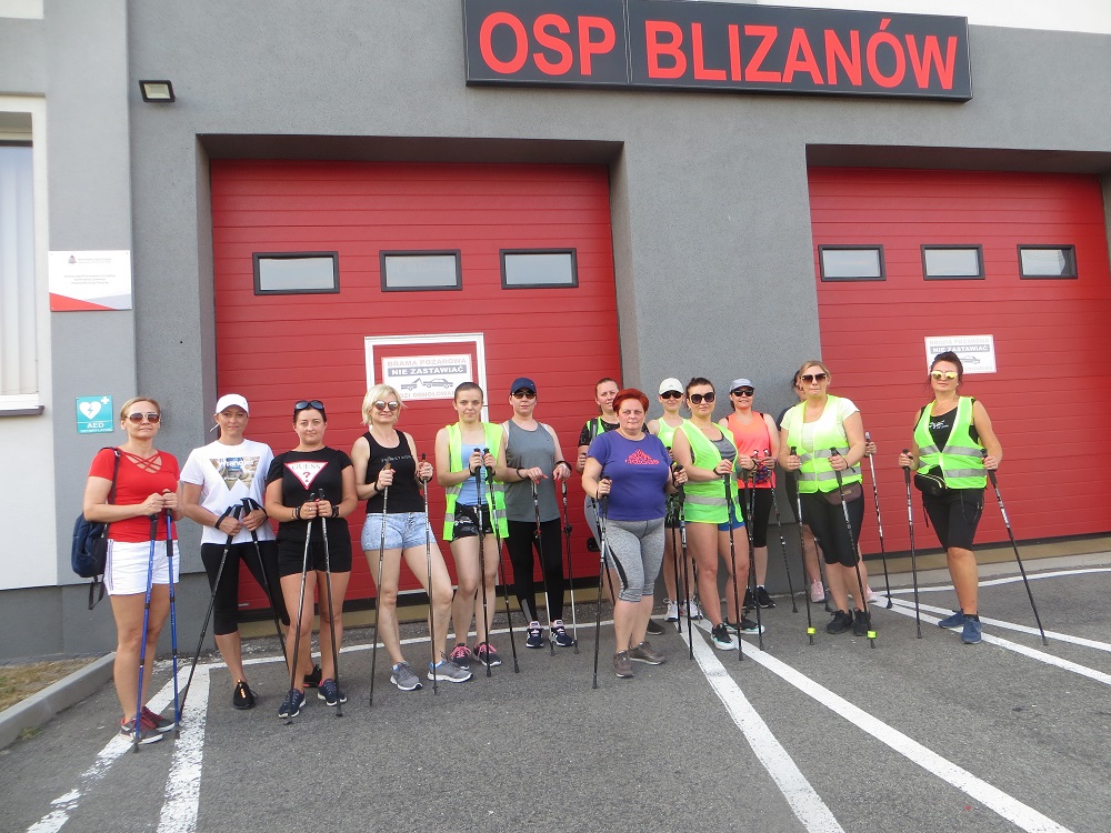 Nordic walking po Blizanowie