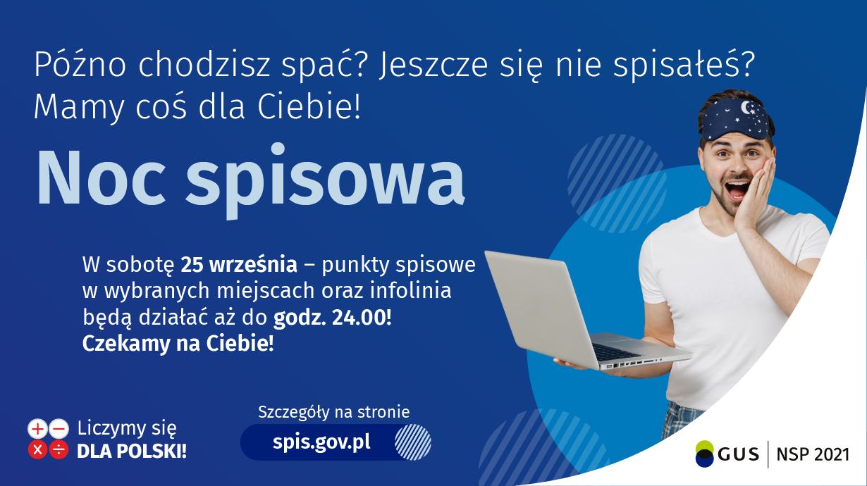 Punkt spisowy w UG Blizanów w sobotę 25 września