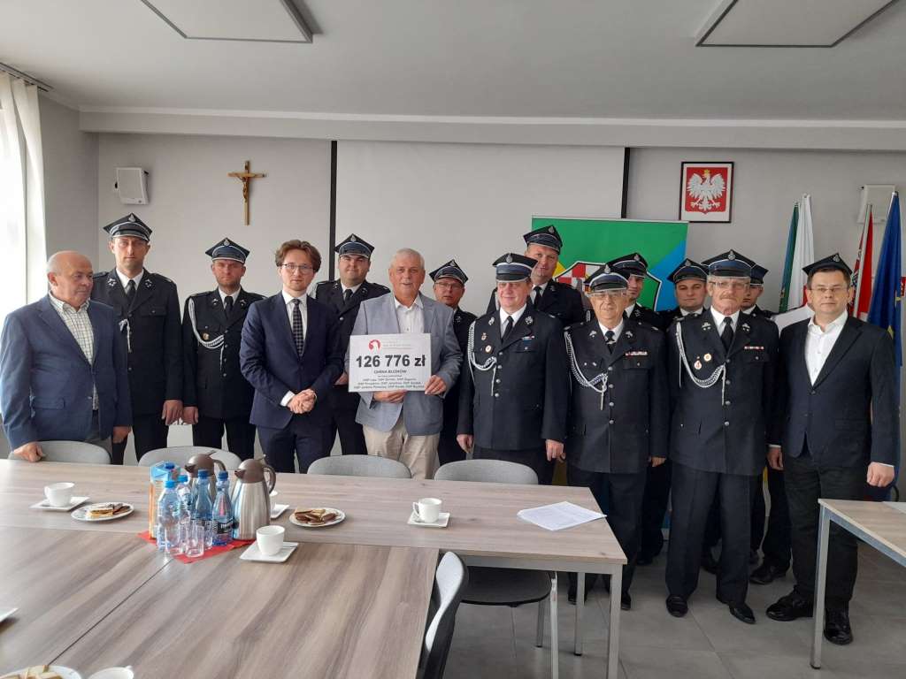  Na zakup sprzętu strażackiego z Funduszu Sprawiedliwości