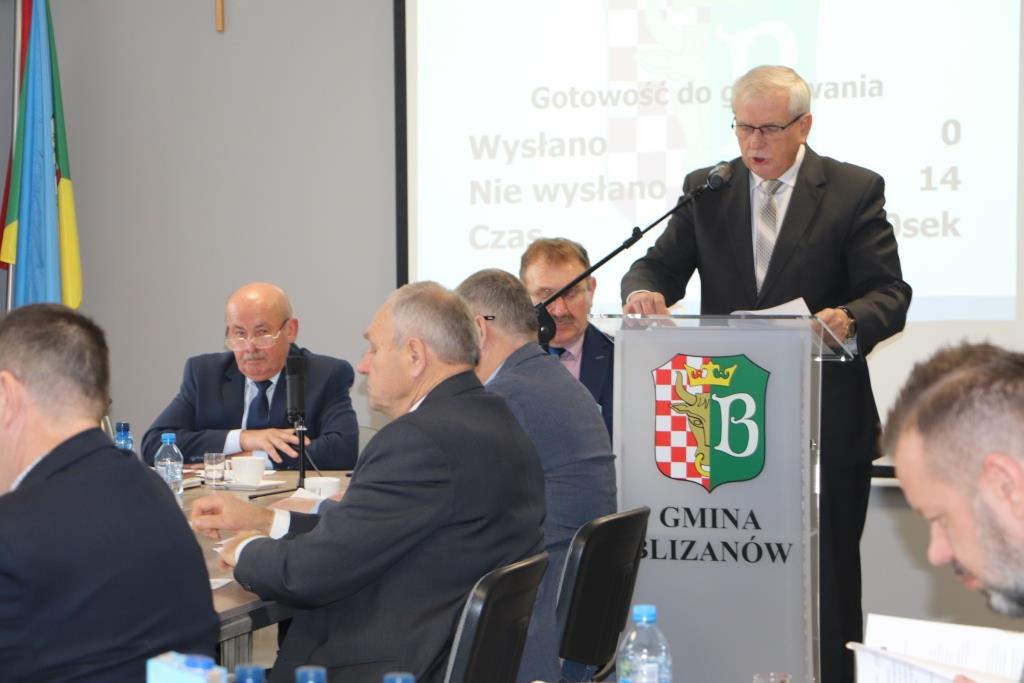 XLIII sesja Rady Gminy Blizanów