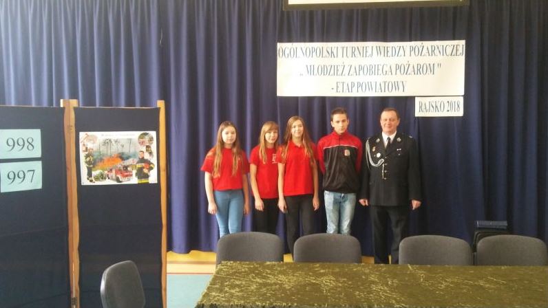 Etap powiatowy Turnieju Wiedzy Pożarniczej
