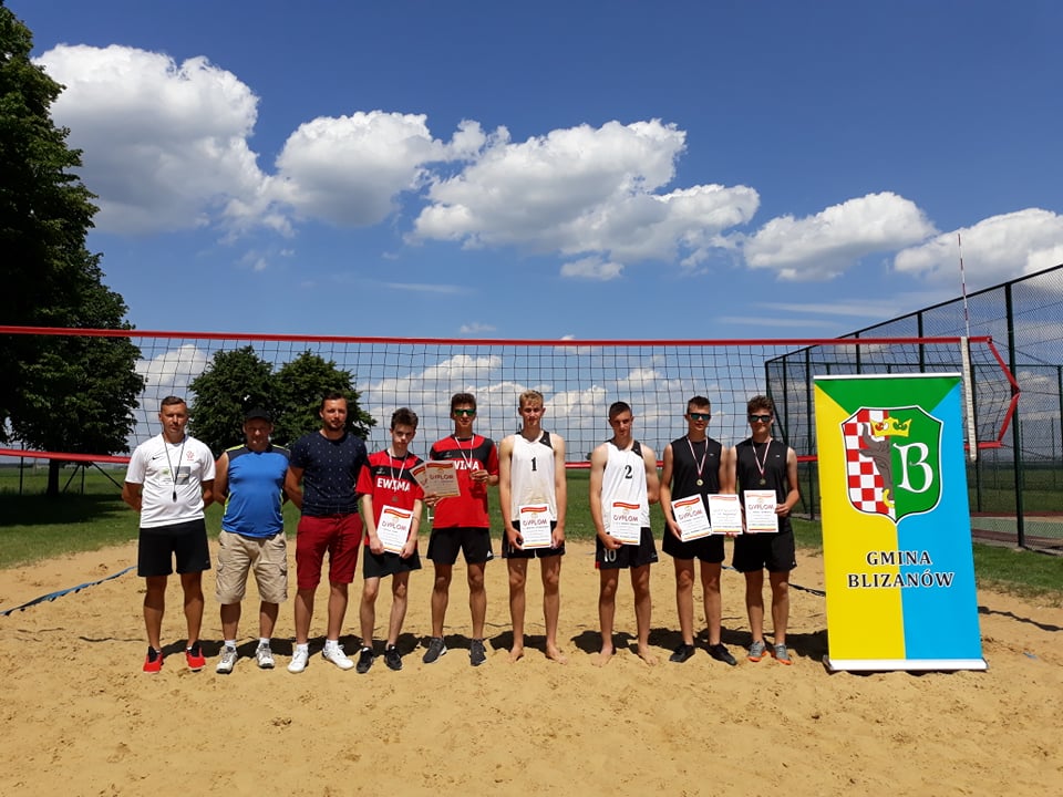 Mistrzostwa Powiatu Kaliskiego Ziemskiego w Plażowej Piłce Siatkowej Chłopców