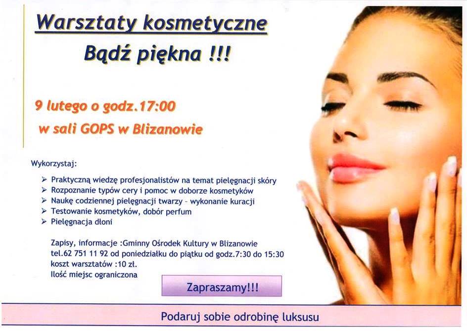 Warsztaty kosmetyczne